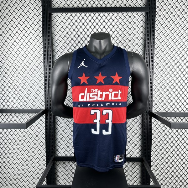 Washington Wizards JORDAN  #33 KUZMA  NBA Jerseys  2025