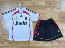 Retro AC Milan Away Kits Suit   1:1 2006-2007