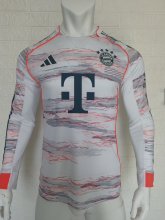 Bayern Munich Away Long Sleeves Player 1:1  Quality Soccer Jersey  25-26