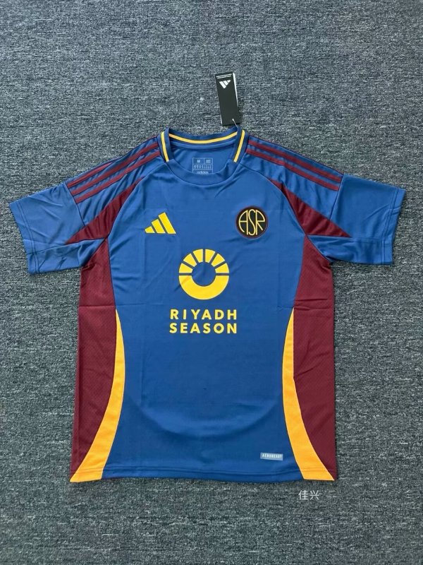 Roma third away Fans 1:1 Quality Soccer Jersey  24-25