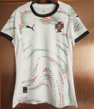 Portugal  away Women Fans  1:1 Quality Soccer Jersey   25-26