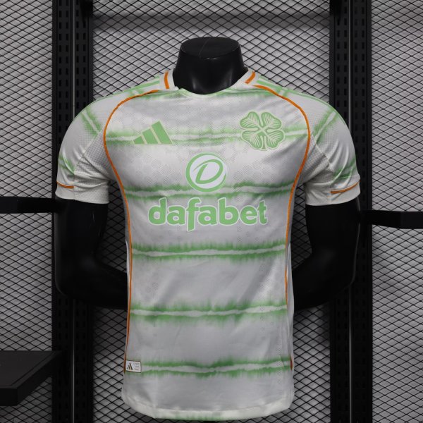 Celtic Away  Player 1:1 Quality Soccer Jersey  25-26