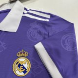 Real Madrid   Dark Purple Flower  Player 1:1 Quality Soccer Jersey   25-26