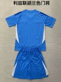 Leeds United goalkeeper kids 1:1 Quality Soccer Jersey  24-25