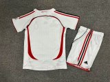 Retro AC Milan  away  Kids 1:1 Quality Soccer Jersey   2006-2007