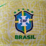 Brazil Home Long Sleeve Player 1:1 24-25