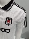 Retro Beşiktaş  Home White Fans 1:1 Quality Soccer Jersey  1996-1997