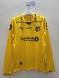 FK Bodø/Glimt Home Long Sleeve Fans  1:1 Quality Soccer Jersey   26-27