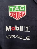 F1 Red Bull  polo  blue Short Sleeve Racing Suit 2025