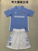 Coventry City home kids 1:1 Quality Soccer Jersey  24-25
