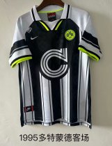 Retro Dortmund Away Fans 1:1 Quality Soccer Jersey  1995-1996