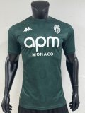 Monaco away player  1:1 Quality Soccer Jersey   24-25