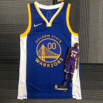 Golden State Warriors Blue #00 KUMINGA 1:1 Quality NBA Season Jerseys 75 Year