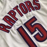 Toronto Raptors White #15 CARTER NBA Jerseys  25-26