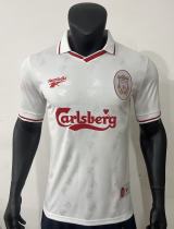 Retro Liverpool White 1:1 Quality Soccer Jersey  1996-1997