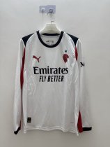 AC Milan Away Long Fans 1:1 Quality Soccer Jersey 25-26