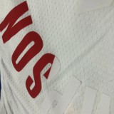 Golden State Warriors White Mexico Retro #11 THOMPSON 1:1 Quality NBA Season Jerseys  75 Year