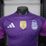Argentina Purple  Player 1:1 Quality Soccer Jersey  25-26
