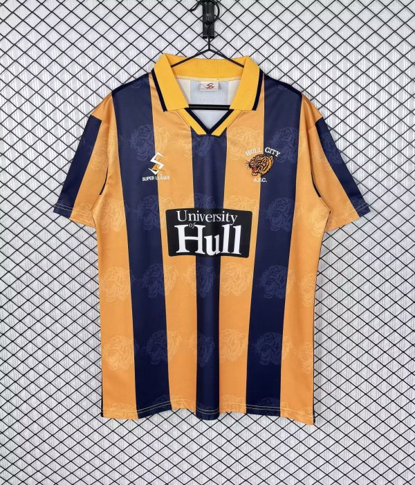 Retro Hull City Home Fans  1:1 Quality Soccer Jersey  1997-1998