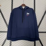 barcelona Hoodie Blue  Jacket  Tracksuit  1:1 Quality Soccer Jersey  25-26