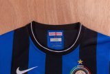 Retro Inter Milan Home 1:1 Quality Soccer Jersey   2009-2010