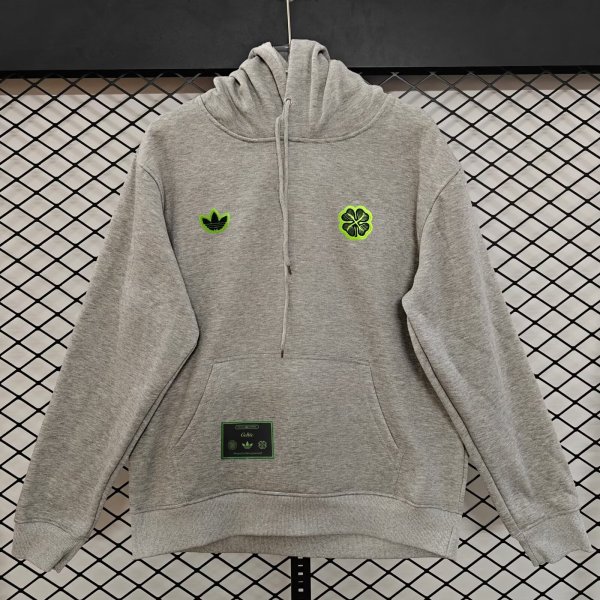 Celtic Hoodie Black Blue Green  Red  Grey  White Jacket  Tracksuit  1:1 Quality Soccer Jersey  25-26
