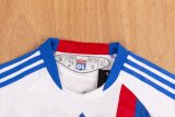 Retro Lyon home 60 year Fans   1:1 Quality Soccer Jersey   2010-2011