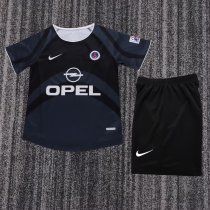 Retro PSG Paris Third  Away Kids  1:1 Quality Soccer Jersey 2001-2002