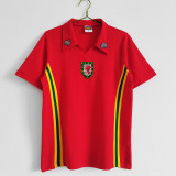 Retro Welsh home 1:1 Quality Soccer Jersey  1976