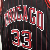 Chicago Bulls JORDAN Black  #33  PIPPEN 1:1 Quality NBA Jerseys  2026