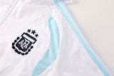 Argentina   Windbreaker Sets With pants  White 1:1 Quality Soccer Jersey  26-27 (2026)