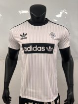 Adidas Clover Oasis  T-shirt  White Fans 1:1 Quality Soccer Jersey  25-26