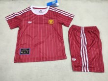 Retro Manchester United  Special Edition Red Kids  1:1 Quality Soccer Jersey 25-26