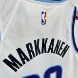 Utah Jazz  White #23 MARKKANEN 1:1 Quality NBA  Season Jerseys 2026