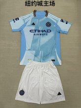 New York city home fans kits  1:1 Quality Soccer Jersey  25-26 (kids and man )