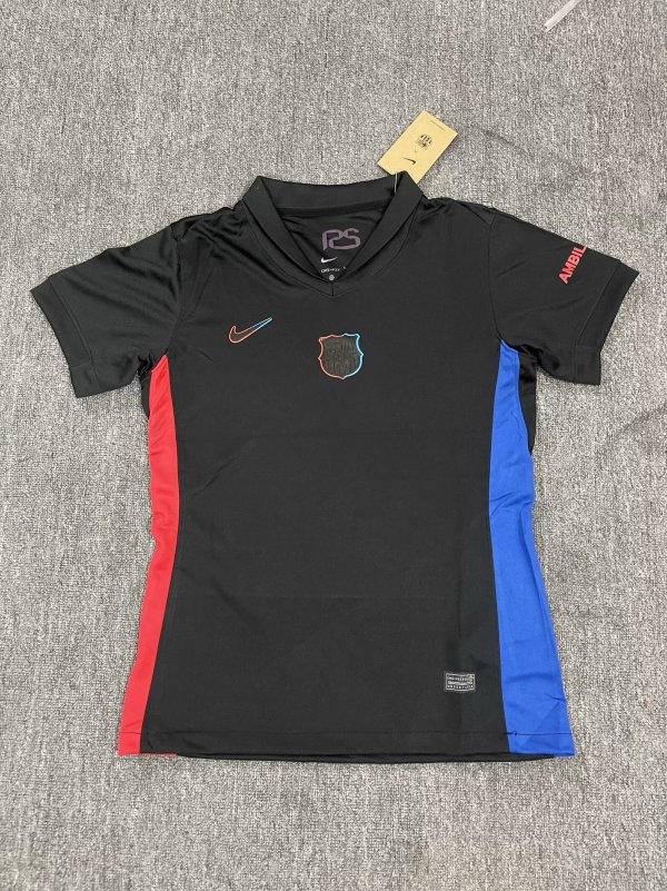 Barcelona away Women Fans 1:1 Quality Soccer Jersey  24-25