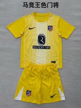 Atletico Madrid   Goalkeeper Fans  (Kids and Man)  A1:1 Quality Soccer Jersey  25-26