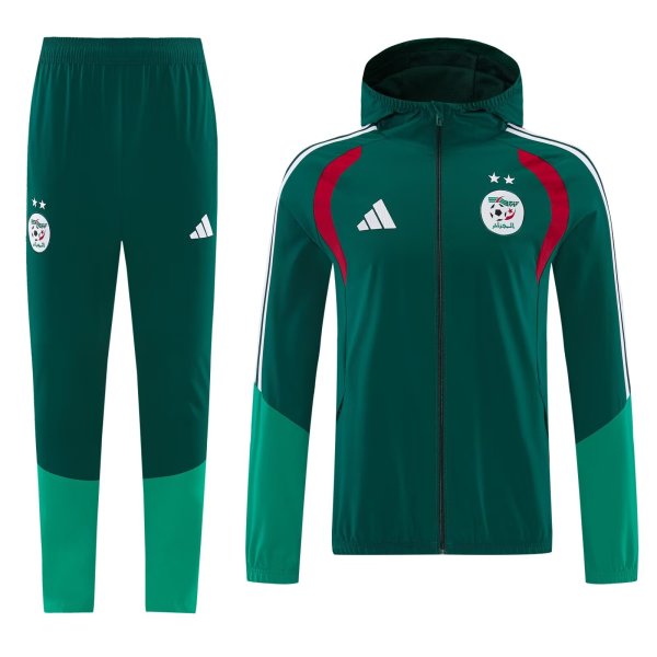 Senegal  Windbreaker Sets With pants  Green 1:1 Quality Soccer Jersey  25-26
