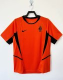 Retro Netherlands Home fans  1:1 Quality Soccer Jersey  2002