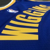 Golden State Warriors Blue V-Neck  #22  WIGGINS 1:1 Quality NBA Season Jerseys 2020