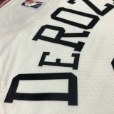 Chicago Bulls White #11 DEROZAN 1:1 Quality NBA  Season Jerseys  75 Year