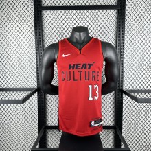 Miami Heat  City Edition #13 ADEBAYO NBA Jerseys  2025