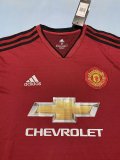 Retro Manchester United Home Long  1:1 Quality Soccer Jersey  2018-2019