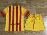 Retro Barcelona  kits suit   Away Yellow 1:1  2013-2014
