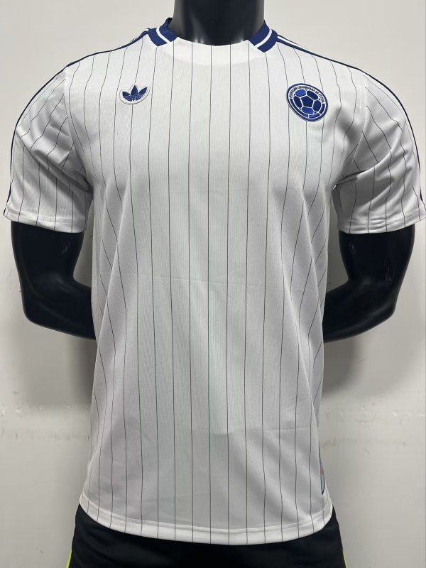 Colombia T-shirt Special Edition white 1:1 Quality Soccer Jersey 25-26