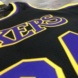 Los Angeles Lakers  Reward Edition Black  Kobe #24 BRYANT Round Neck 1:1 Quality NBA Season Jerseys 2021