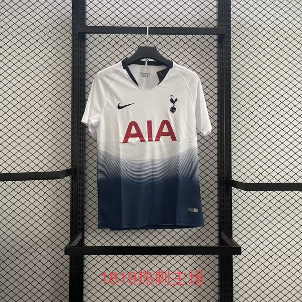 Retro Tottenham Home 1:1 Quality Soccer Jersey  2018-2019