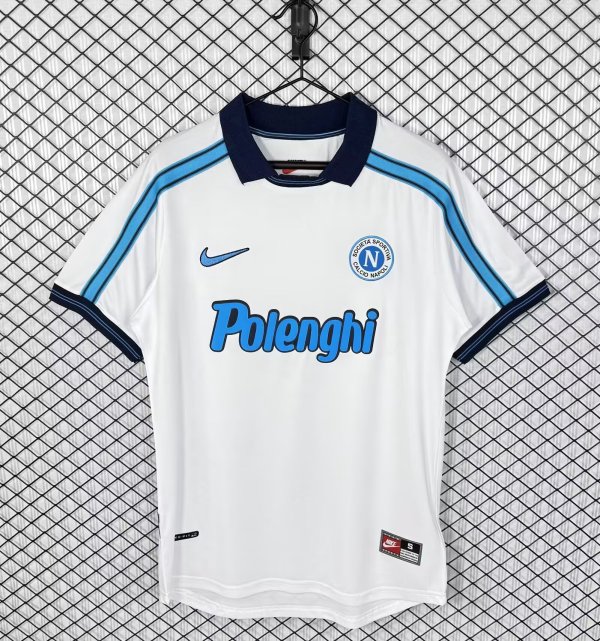 Retro Napoli Away 1:1 Quality Soccer Jersey 1998-1999