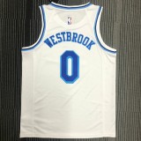 Los Angeles Lakers White Latin Night #0 WESTBROOK  1:1 Quality NBA Season Jerseys