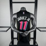 Heat City Edition  #11 JAQUEZ  JR. NBA Jerseys  2025